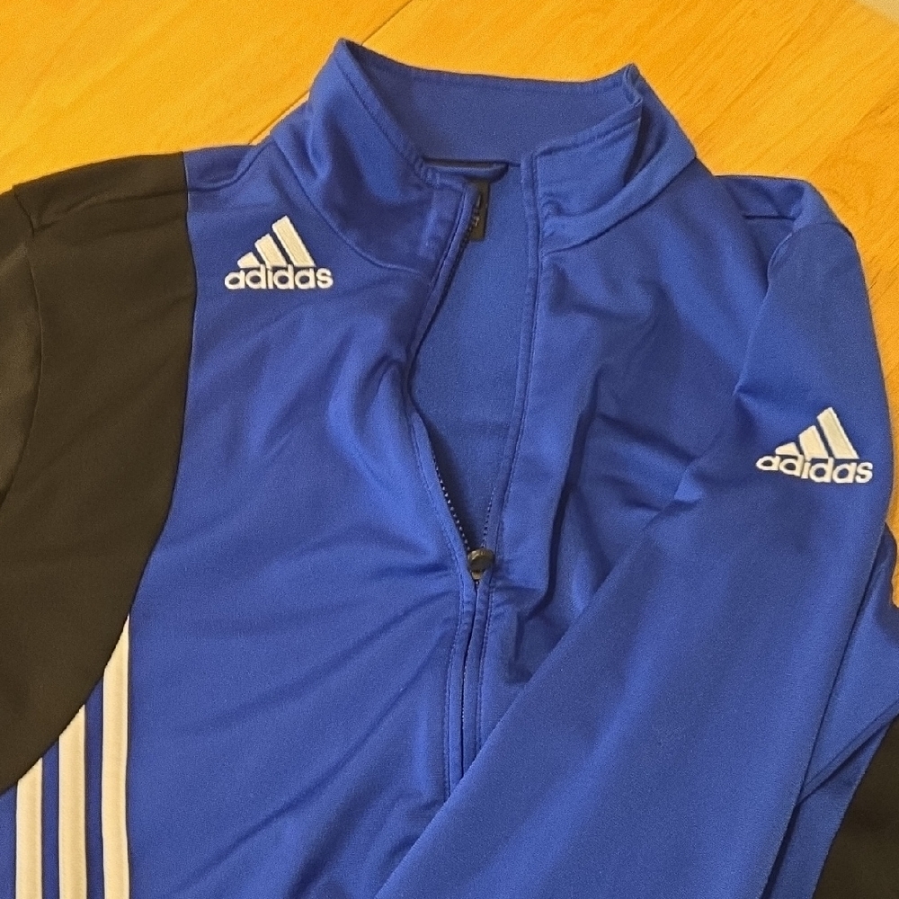 Adidas Royal Blue and Black Jacket